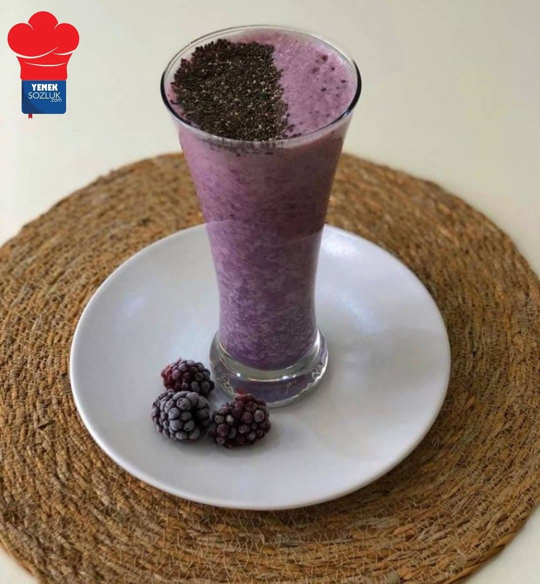 Böğürtlenli Smoothie