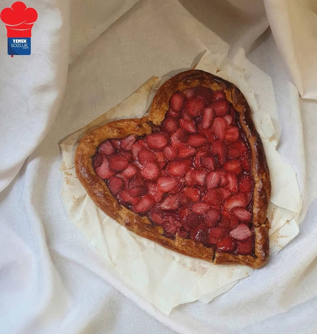 Çilekli Galette