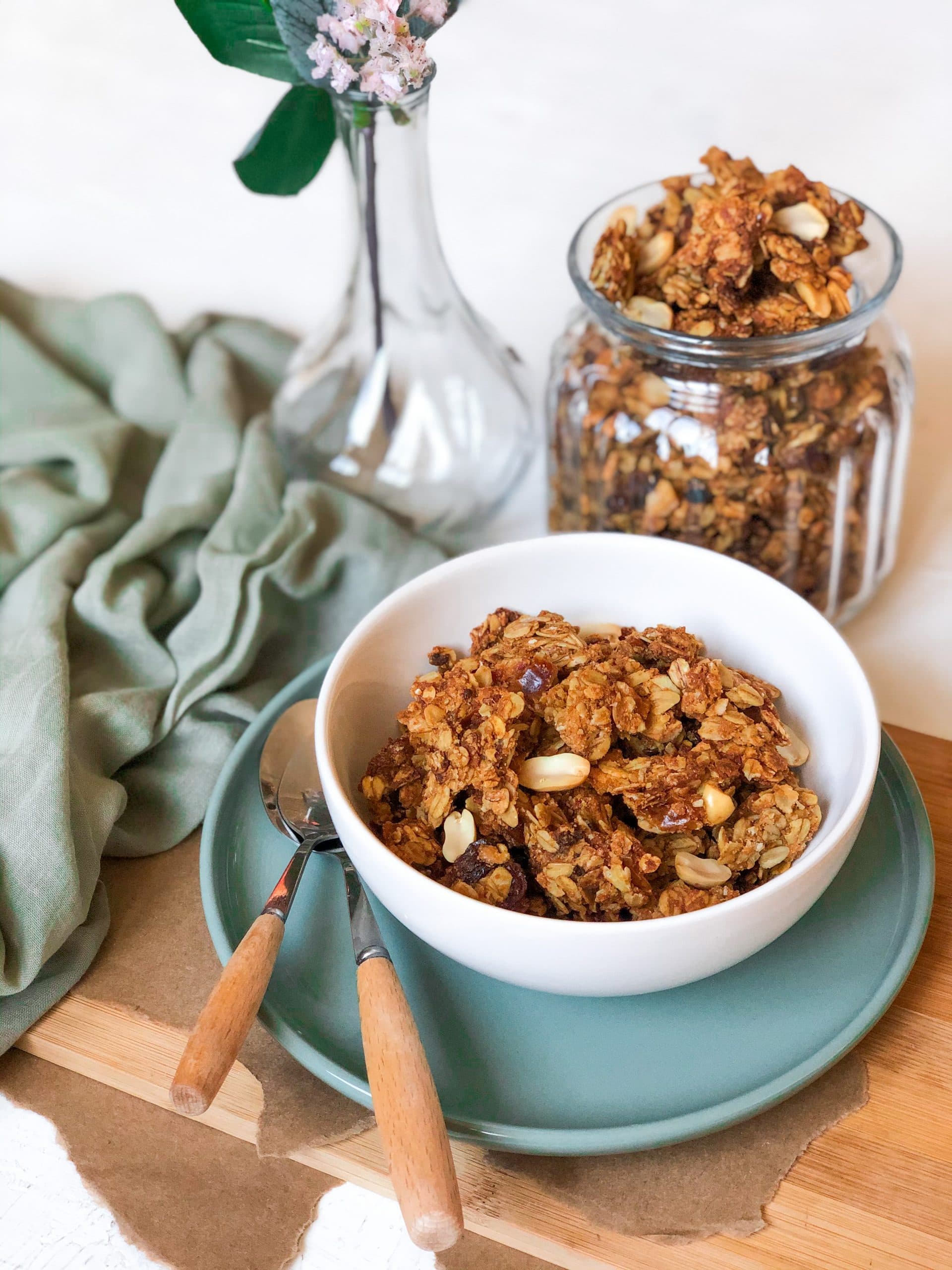 Yulaf Bar Tadında Kıtır Kıtır Granola