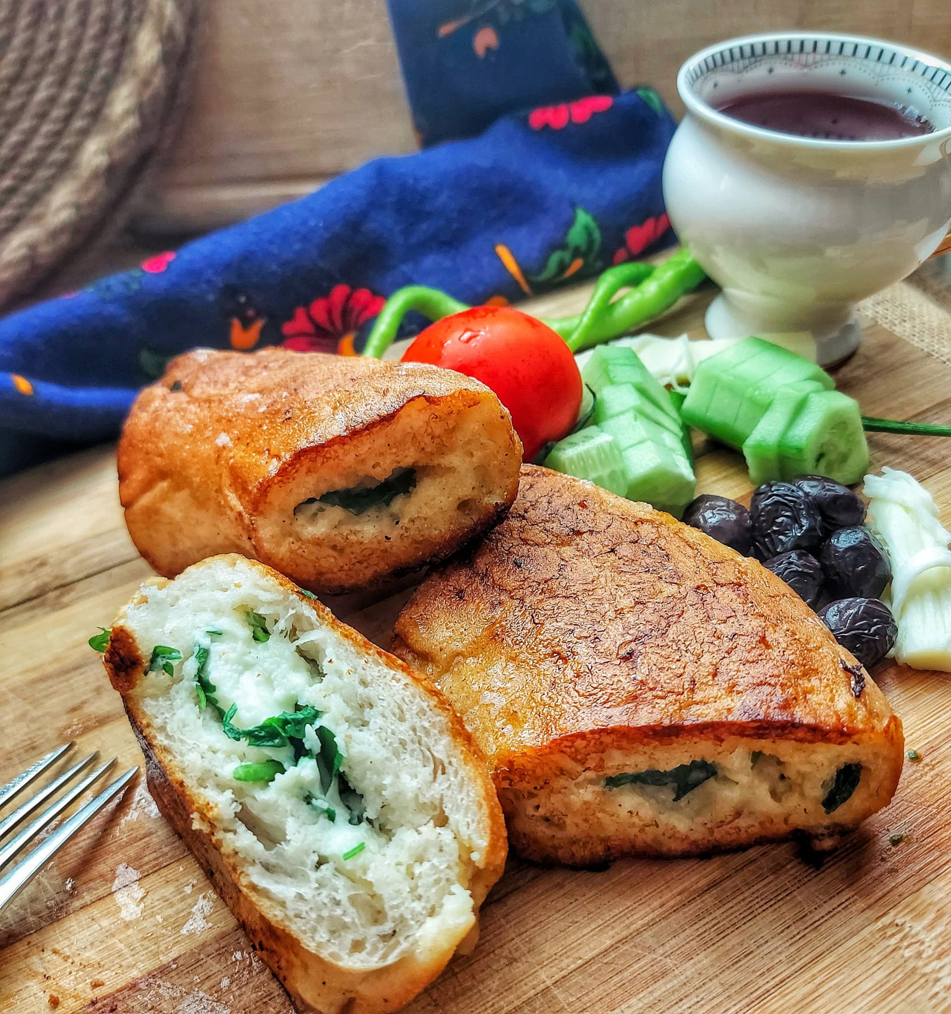Peynirli Ekmek Dolması
