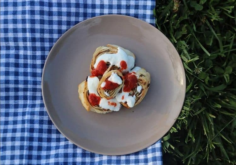 Kıymalı Yufka Mantısı