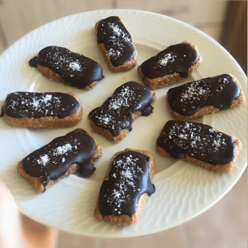 Fıstık Ezmeli Yulaflı Bar