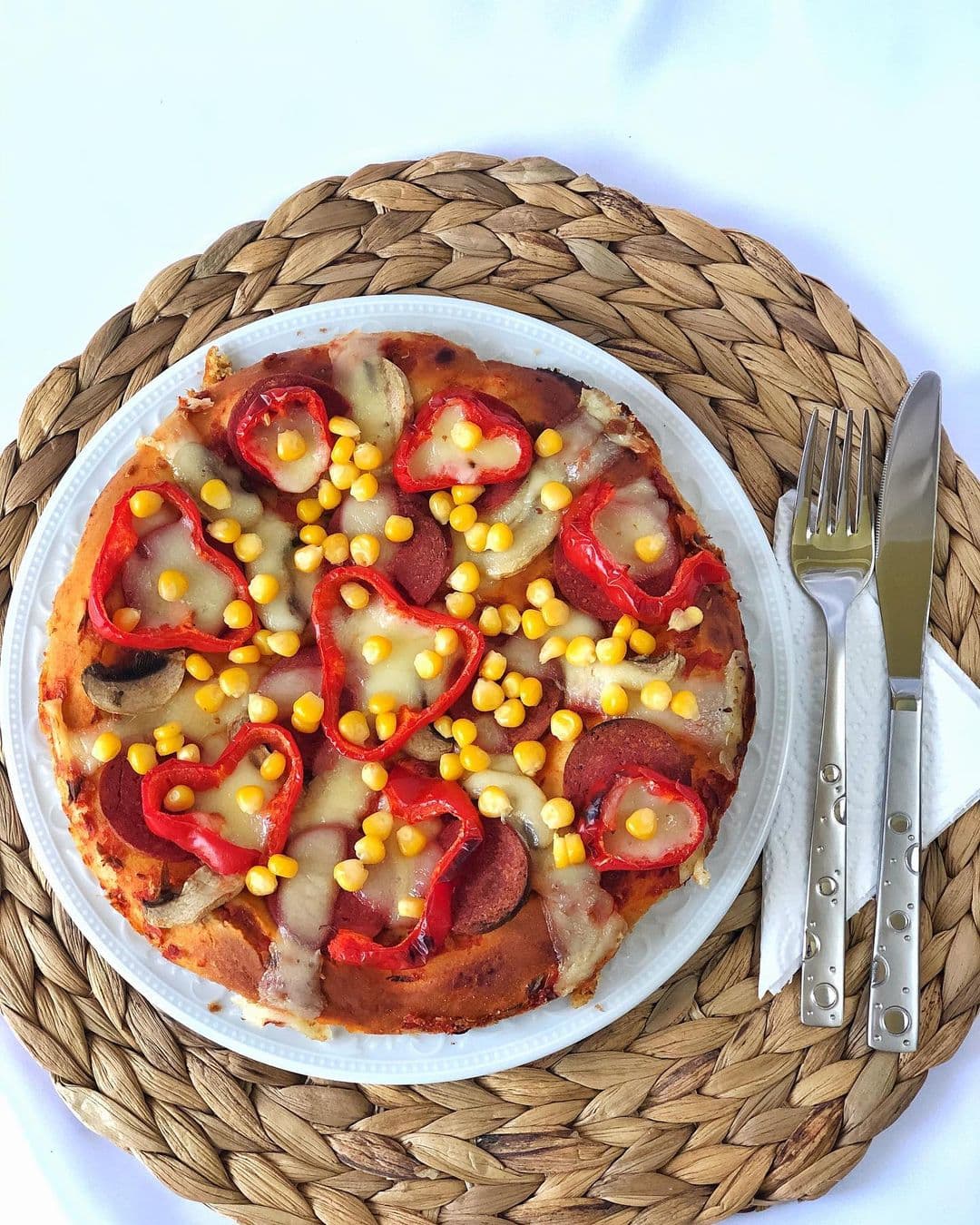 Fit Kahvaltılık Pizza