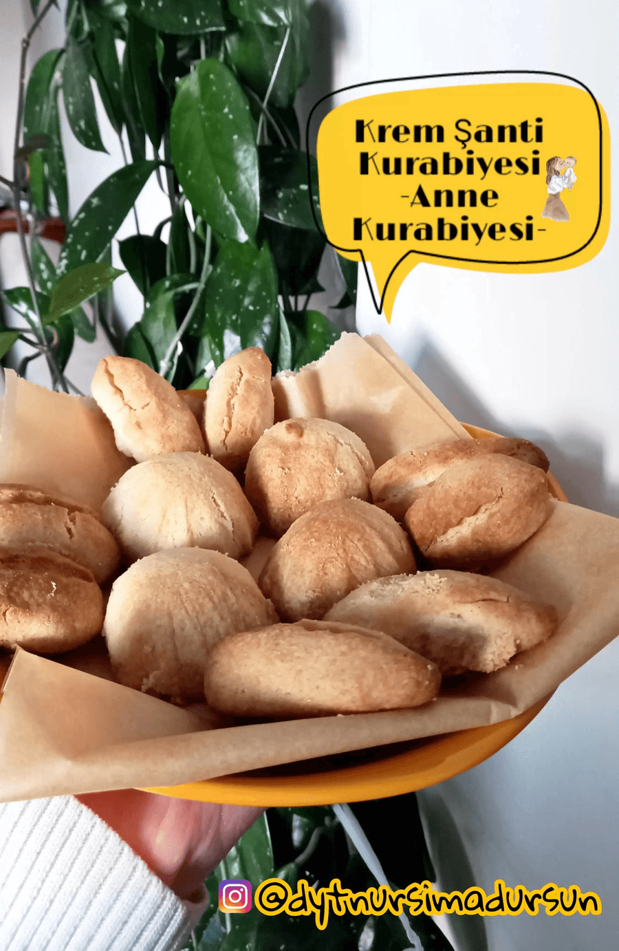 Krem Şanti Kurabiyesi