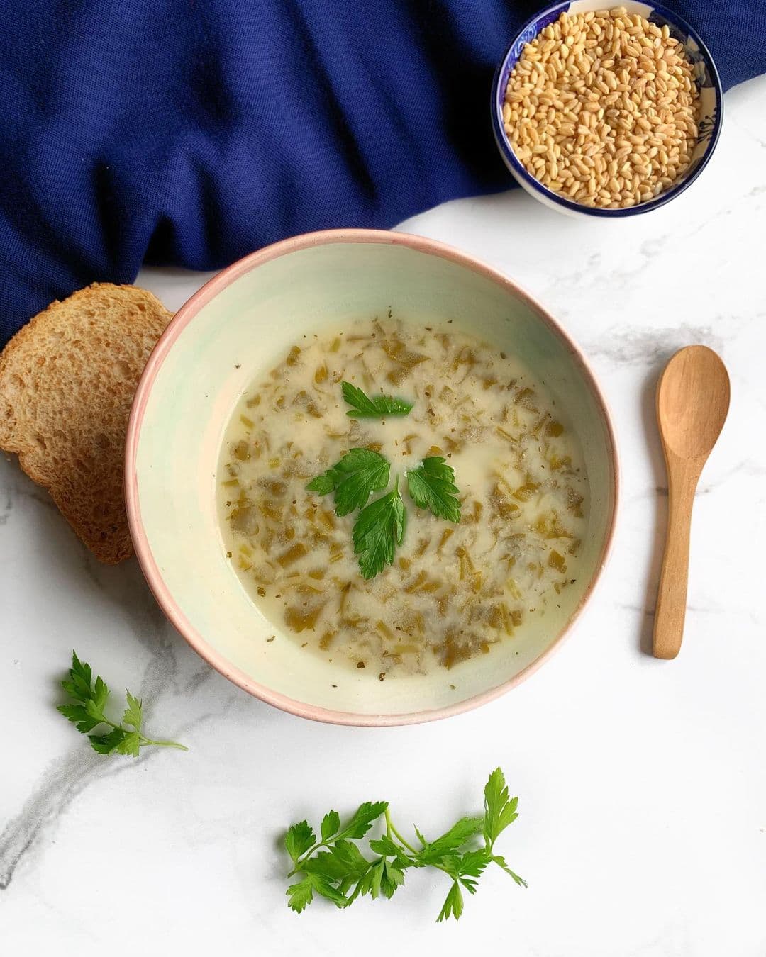 Yoğurtlu Maydanoz Çorbası