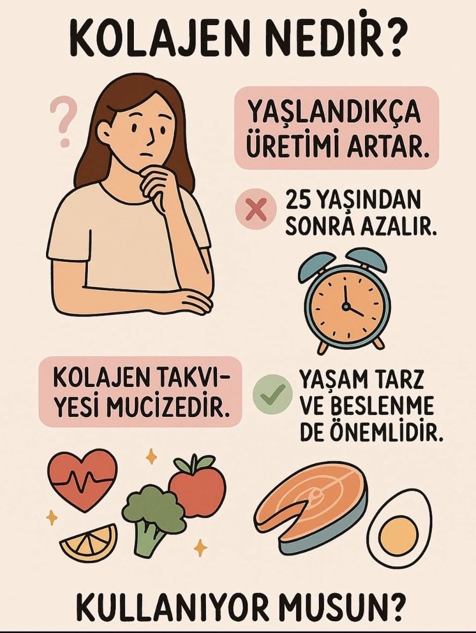 Kolajen Kullanmak Şart mı? Faydaları, Eksileri ve Doğal Alternatifleri
