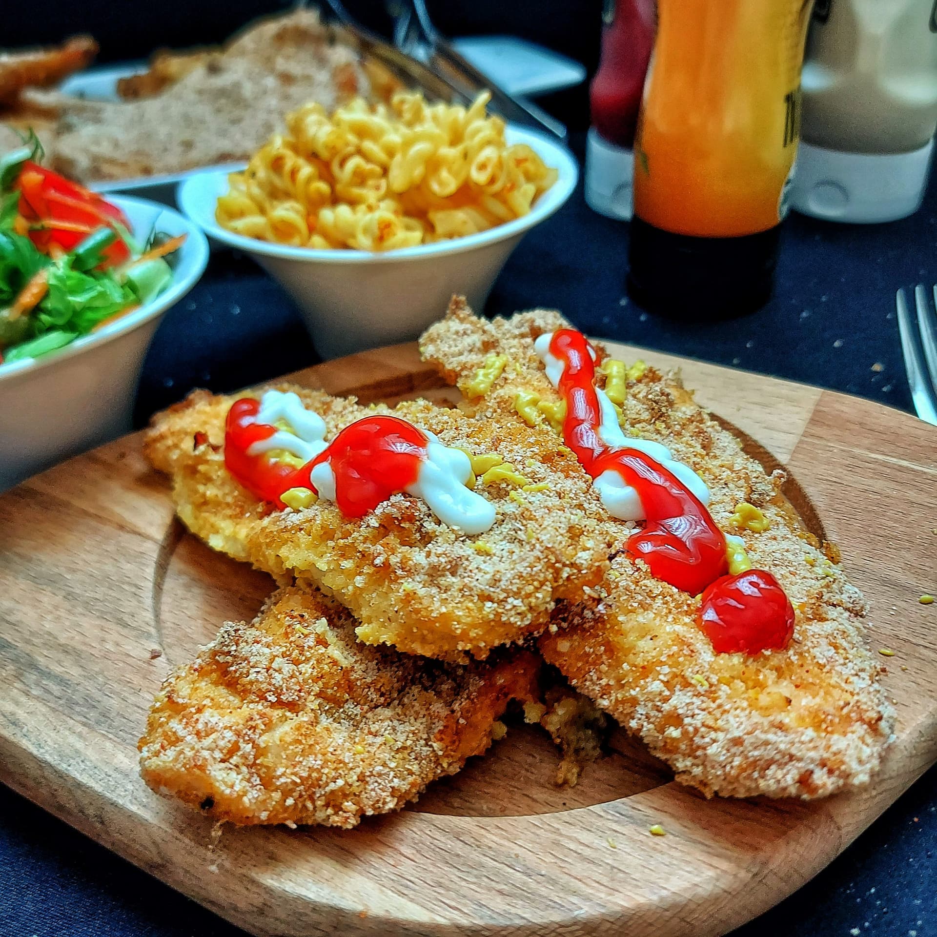 Fırında Tavuk Şinitzel