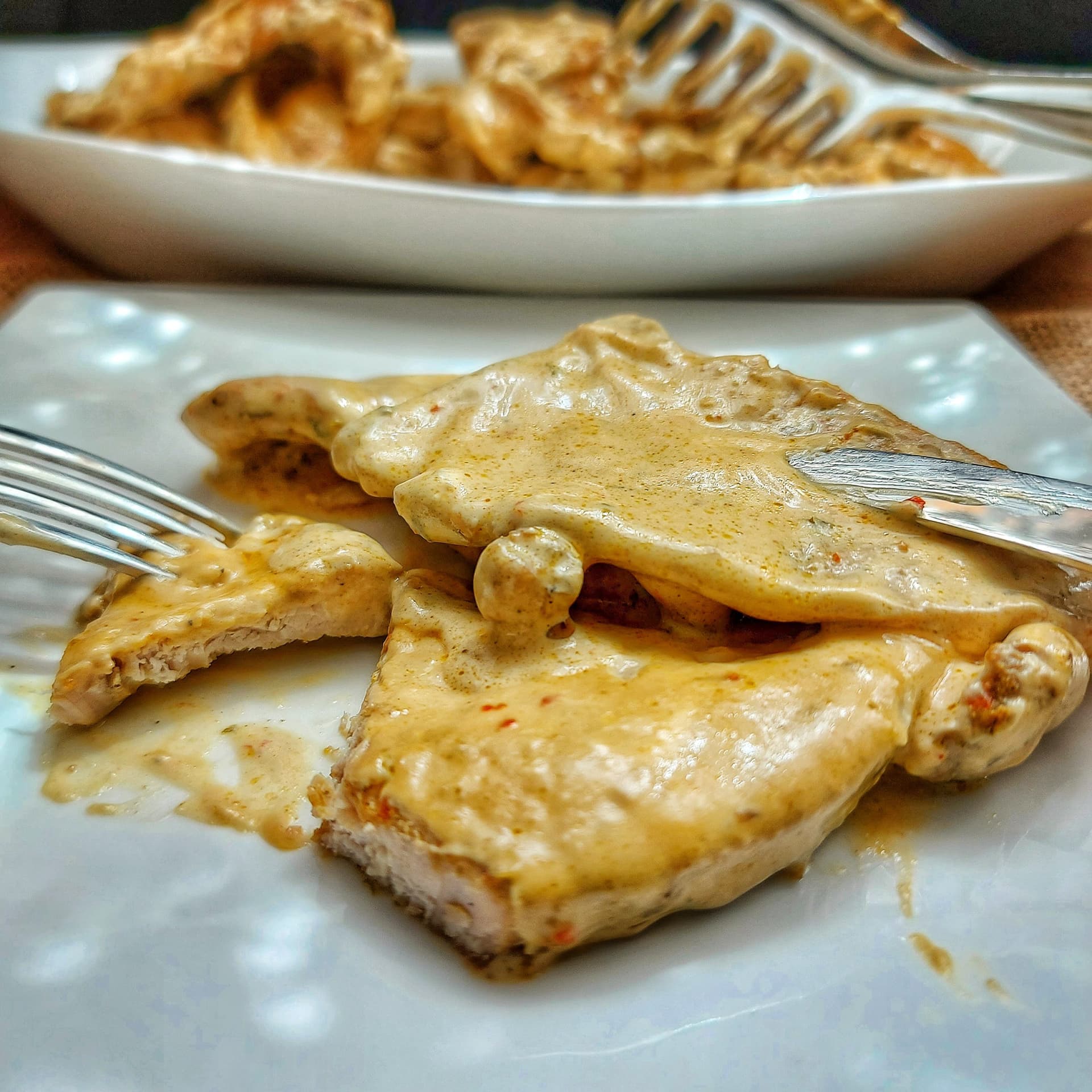 Kremalı Hindi Göğüs