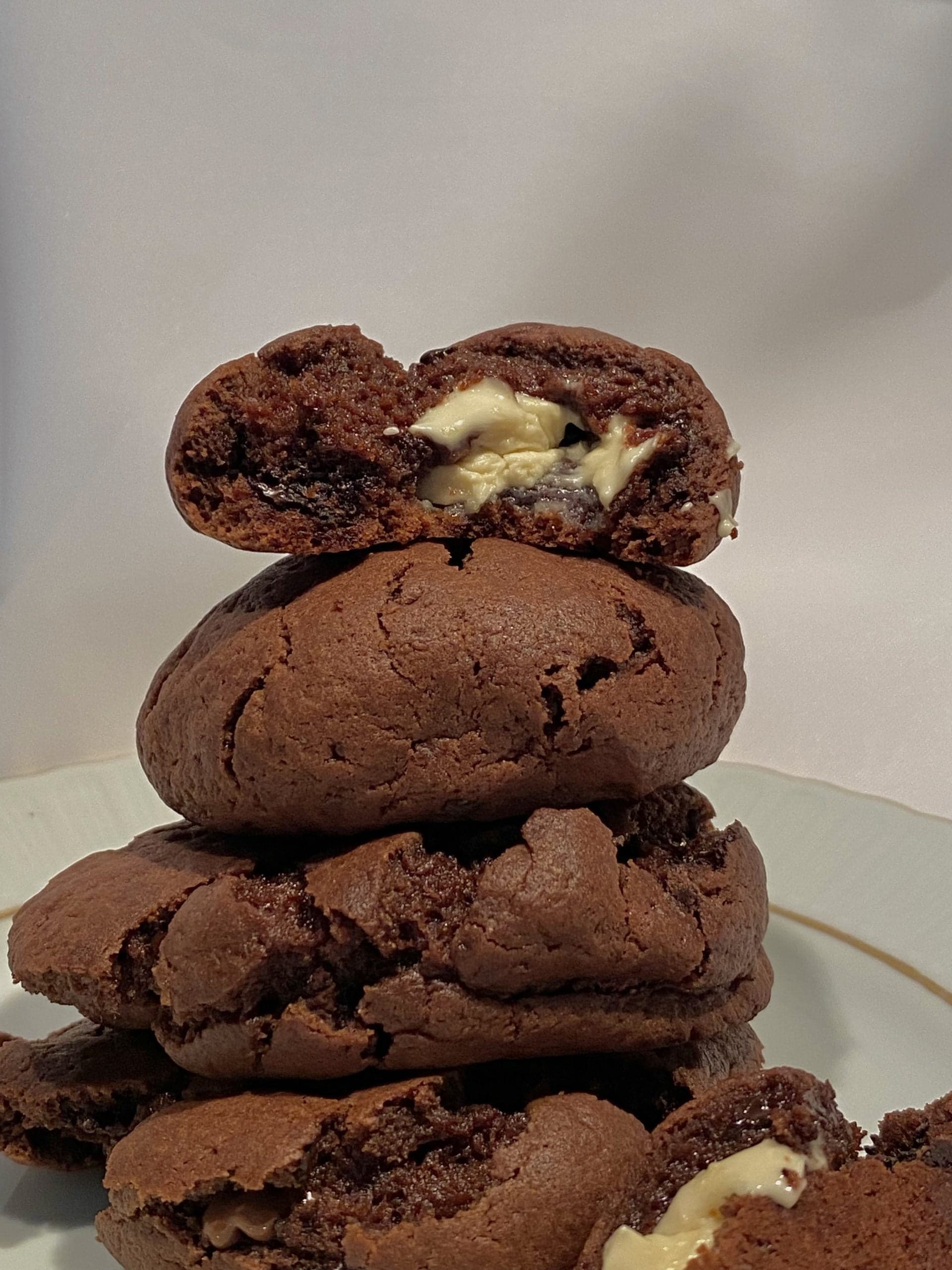 Beyaz Çikolata Dolgulu Kurabiye