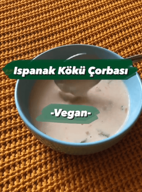 Ispanak kökü çorbası