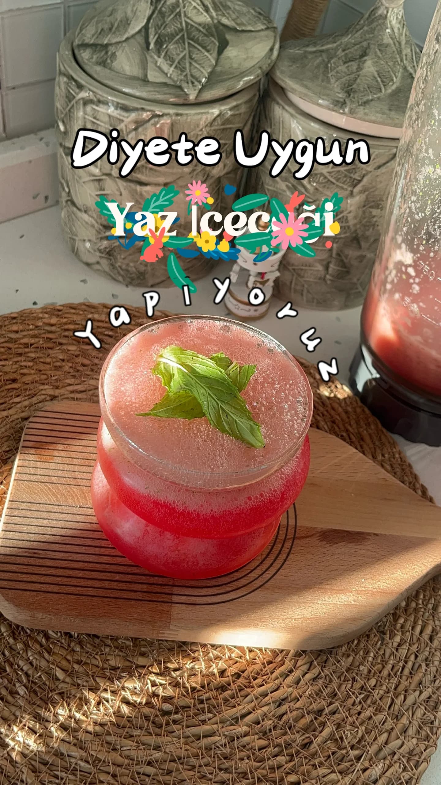 Diyette Tüketilebilecek Ferah Yaz İçeceği