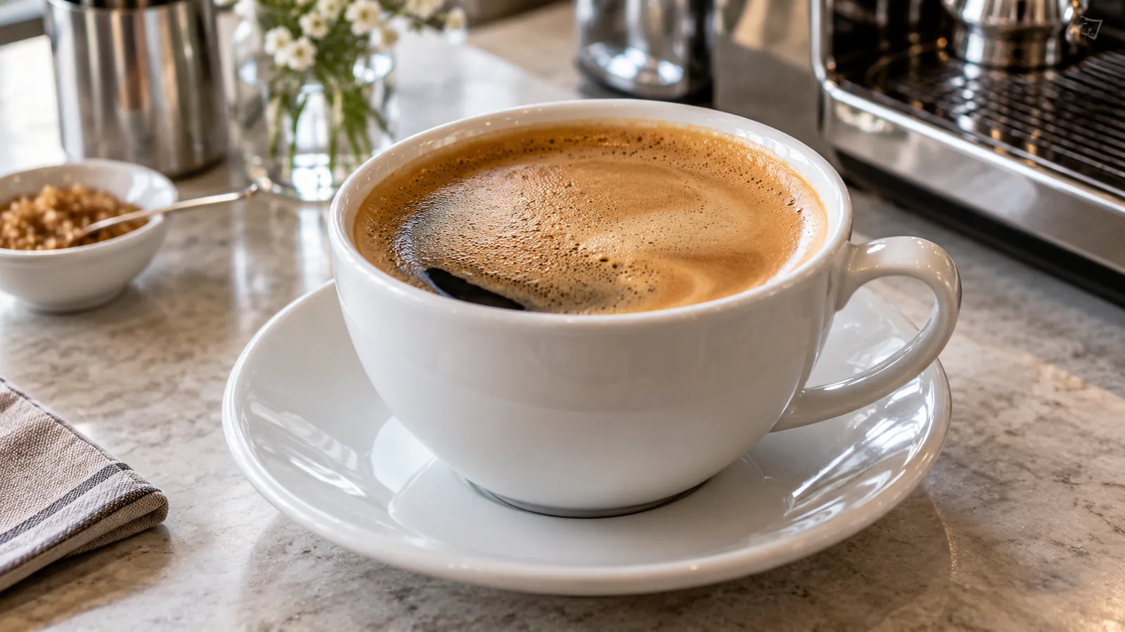 Altın kremalı Cafe Crema
