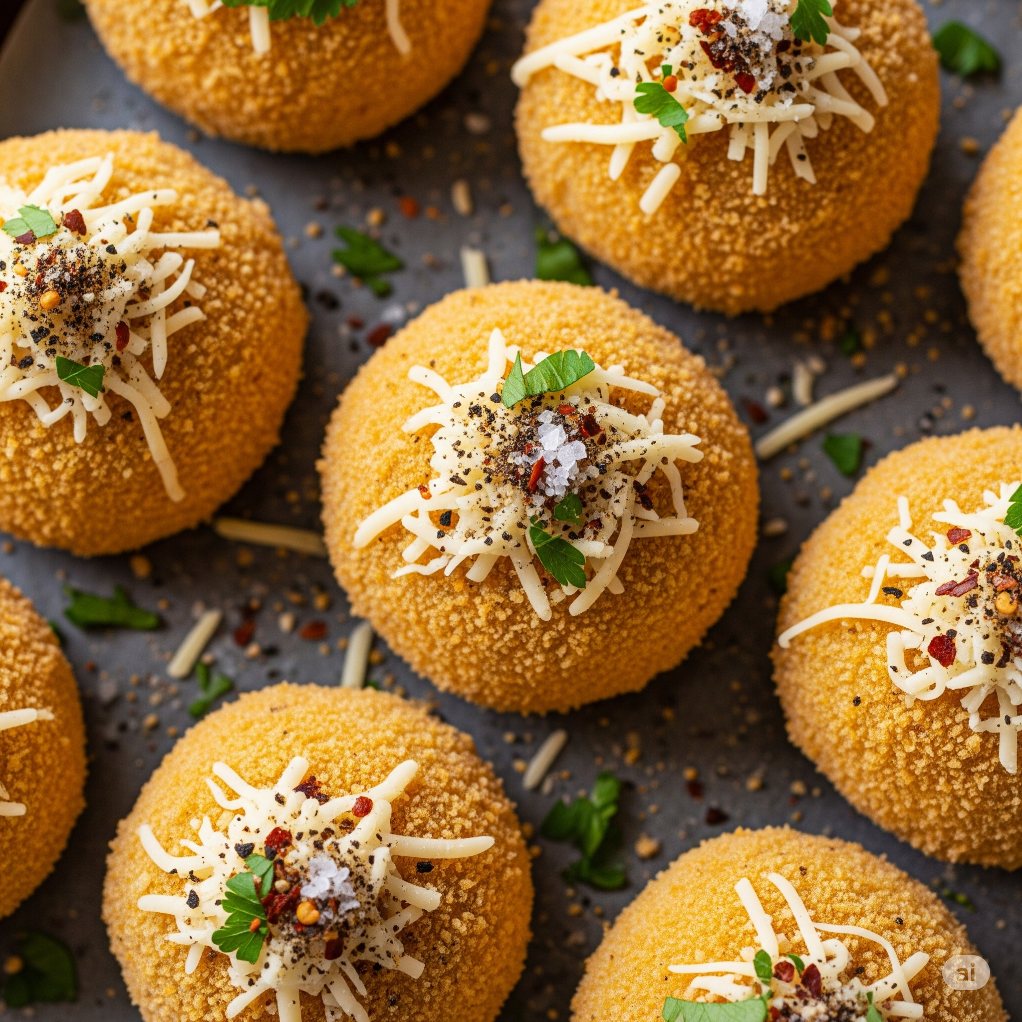 Fırında Patates Topları