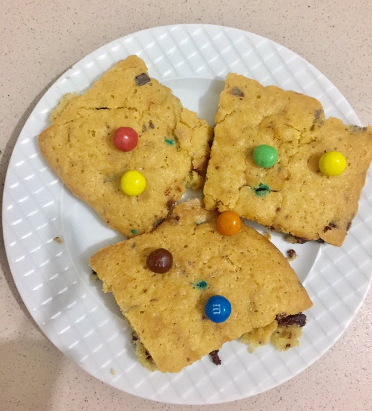 M&m’s Cookie Brownie