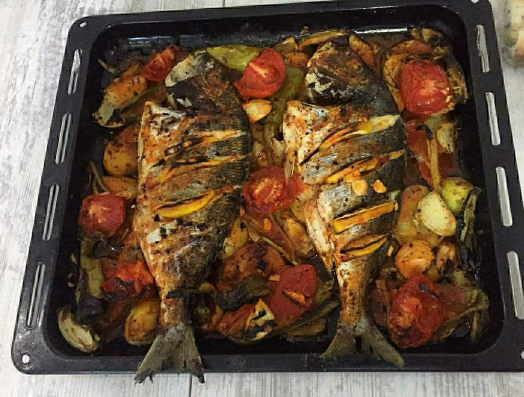 Fırında Çipura tarifi