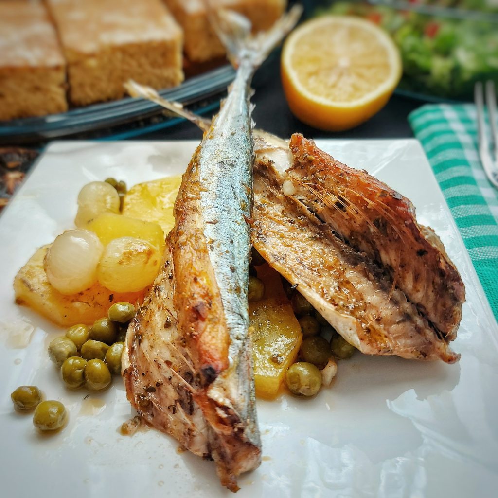 Fırında Uskumru tarifi