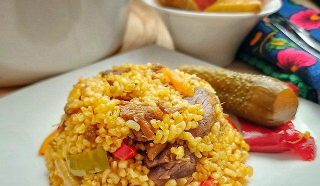 Etli Sebzeli Bulgur Pilavı