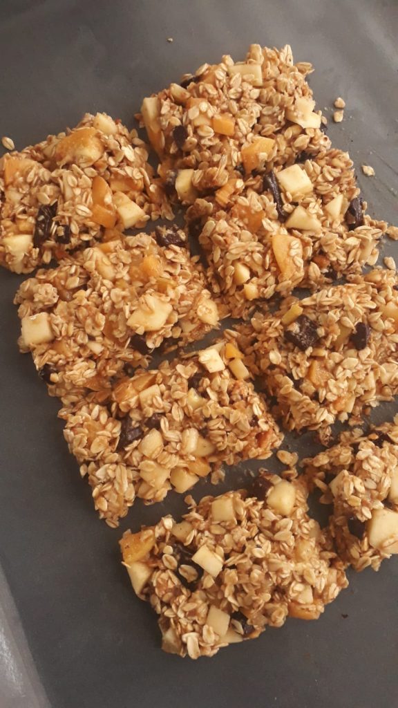 Meyveli Yulaf Bar tarifi