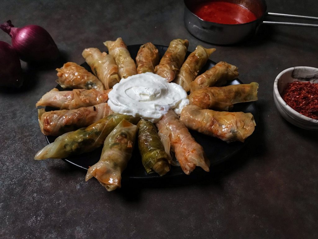 Beyaz Lahana Sarması tarifi