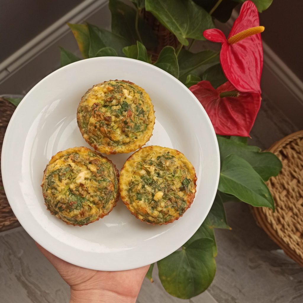 Egg Muffins (Unsuz Yağsız Muffin) tarifi