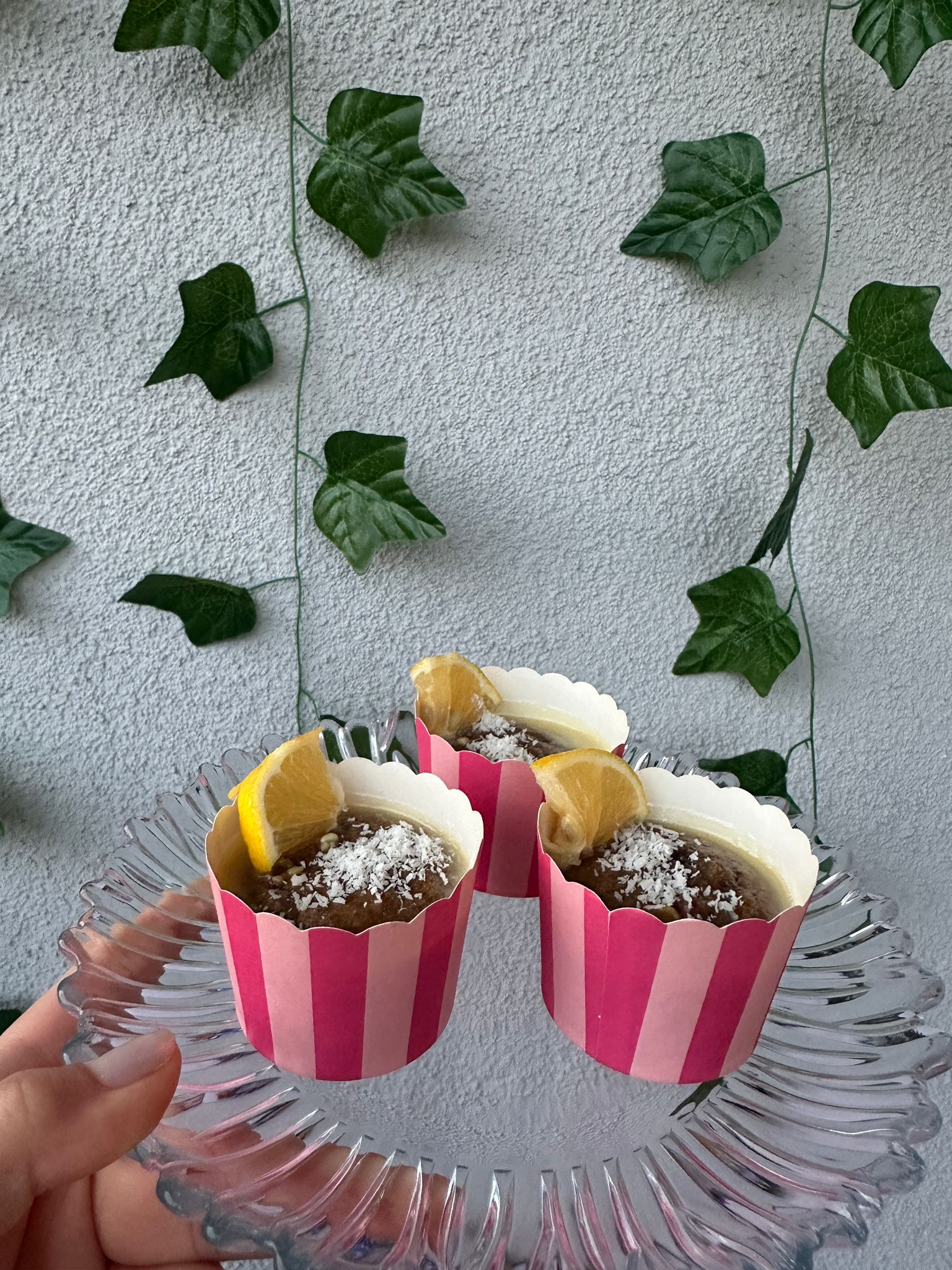 Sağlıklı Limon Soslu Muffin