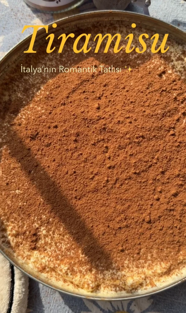 Tiramisu tarifi